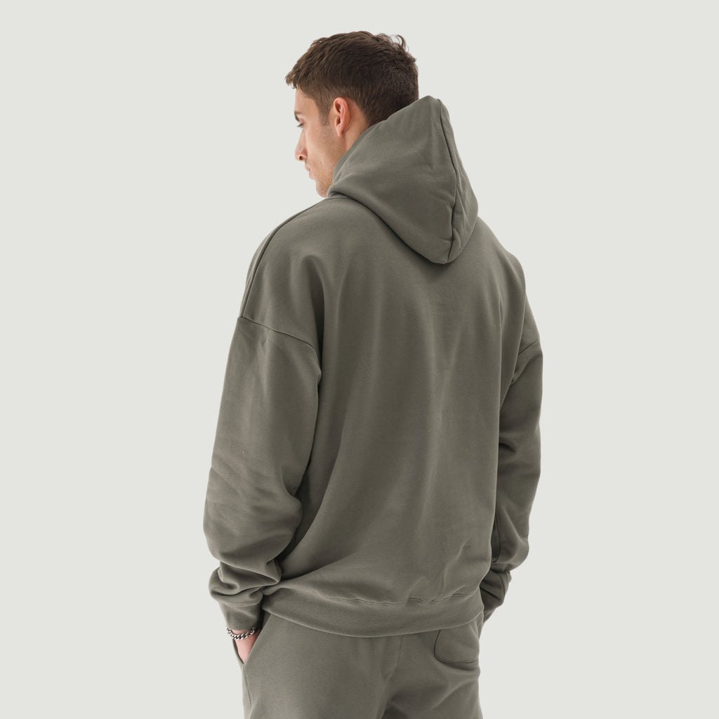 TY Unisex Double Snap Brushed Fleece Hoodie