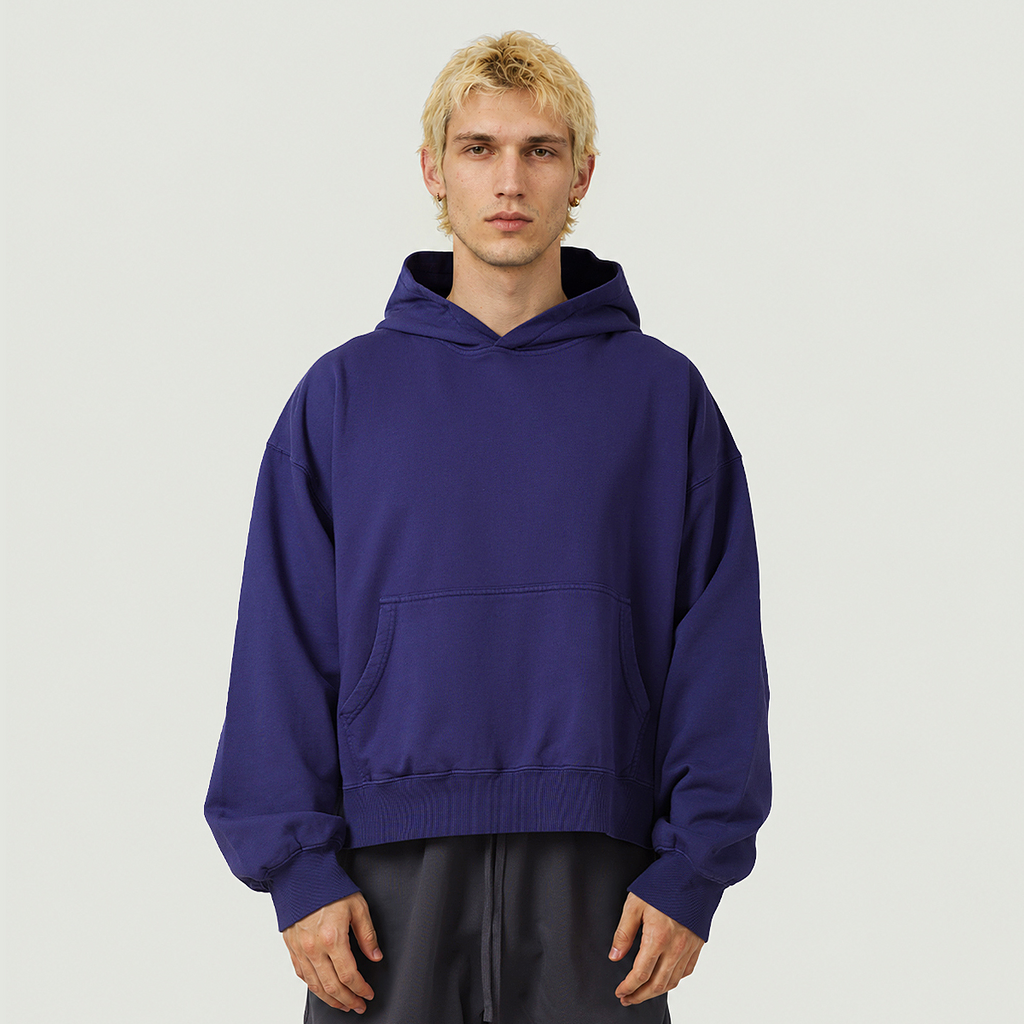 TY White French terry hoodie