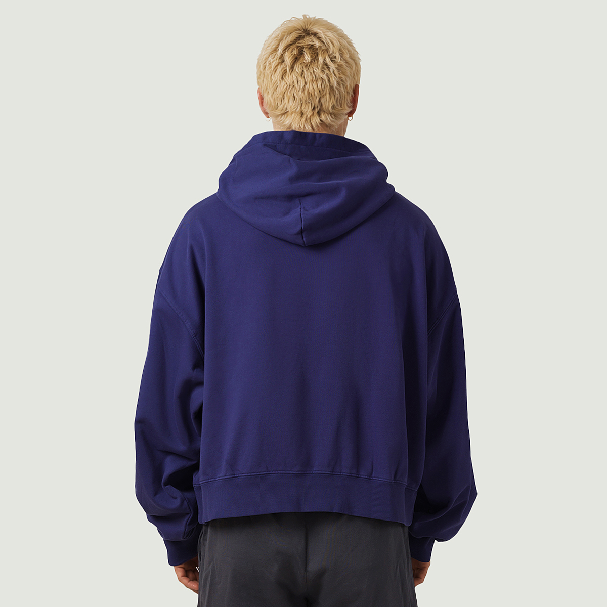TY White French terry hoodie